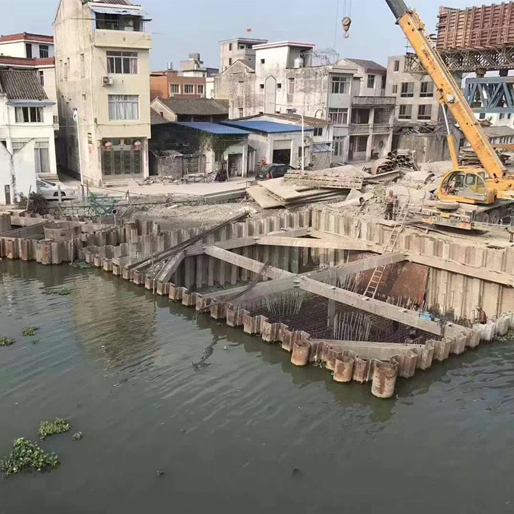 波纹钢板桩支护